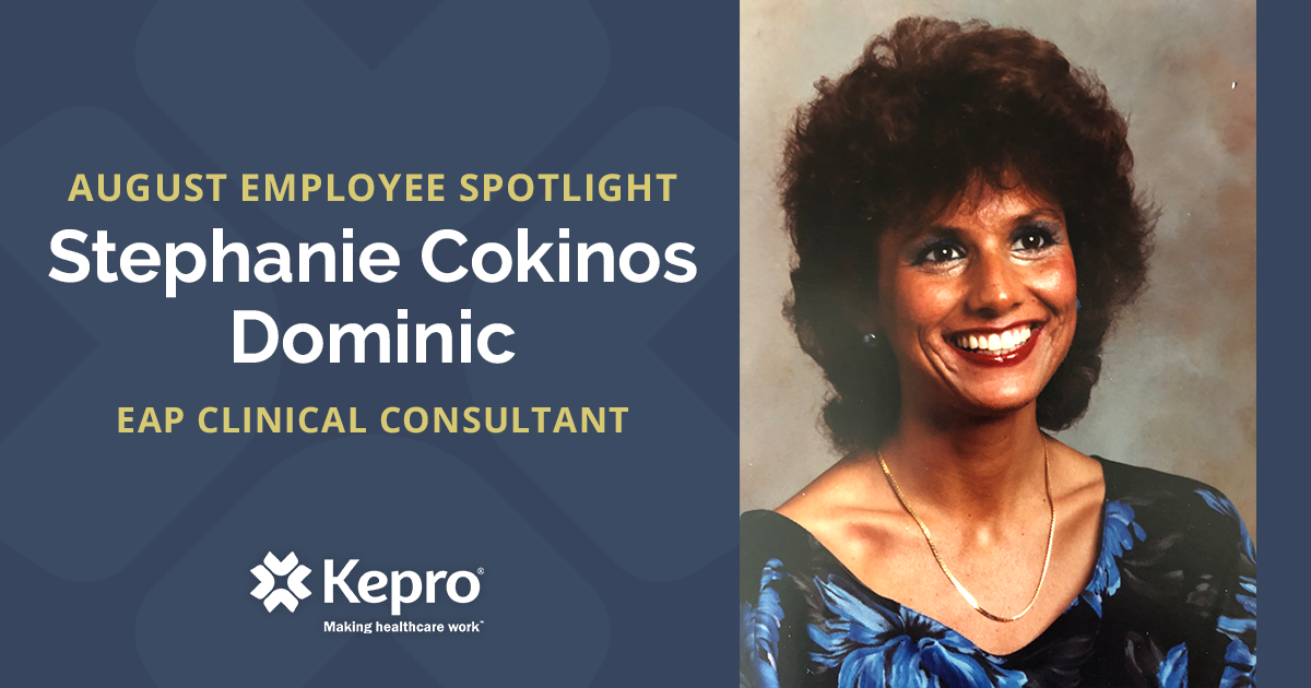 August2022-EmployeeSpotlight-Stephanie-Cokinos-Dominic